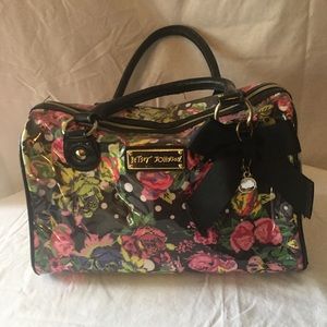 Betsey Johnson Floral Tote Purse